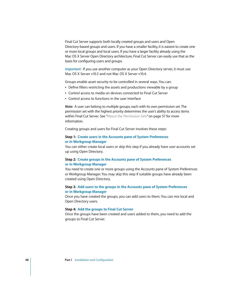 Apple Final Cut Server User Manual | Page 48 / 238