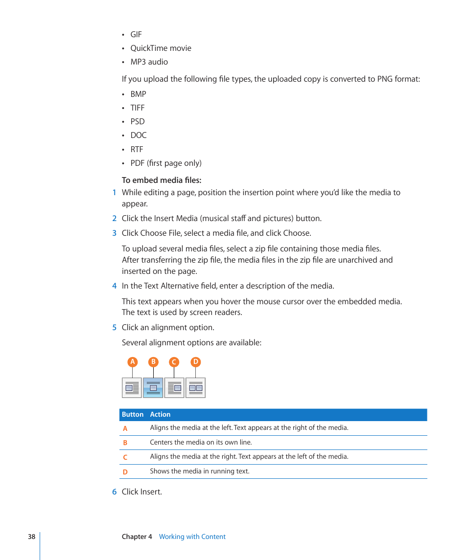 Apple Mac OS X Server v10.6 User Manual | Page 38 / 97