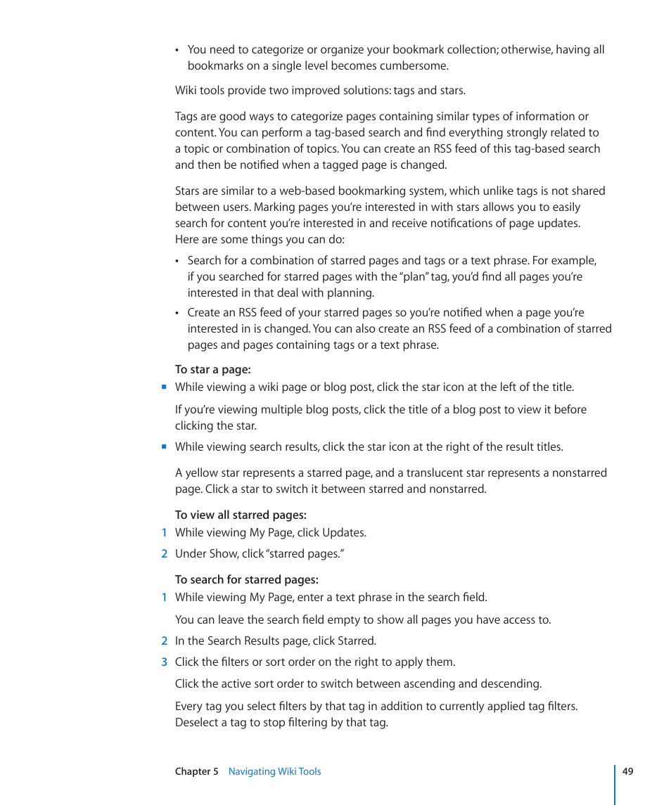 Apple Mac OS X Server v10.6 User Manual | Page 49 / 97