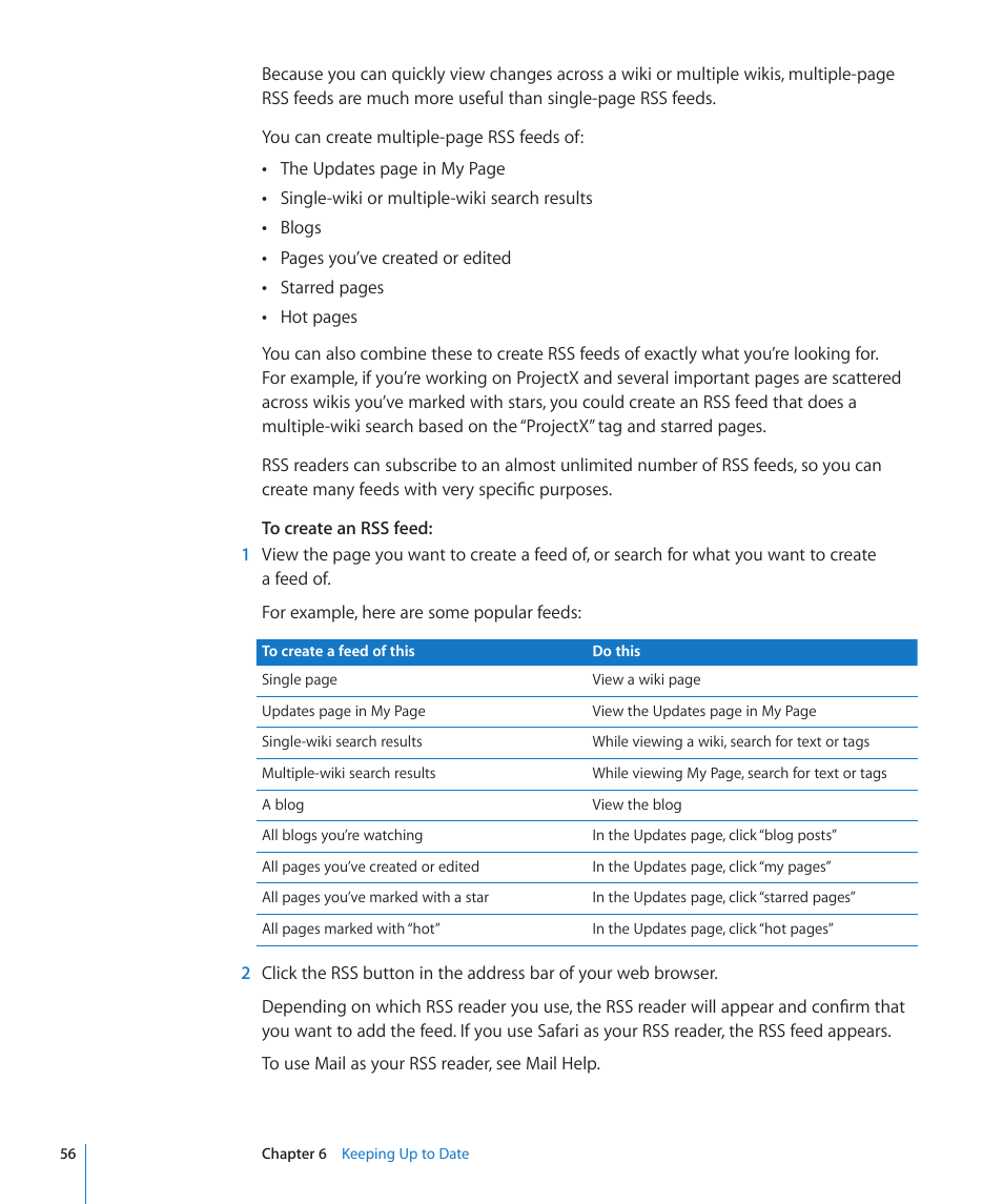 Apple Mac OS X Server v10.6 User Manual | Page 56 / 97