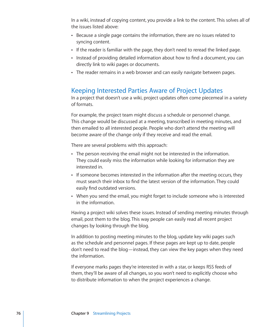 Apple Mac OS X Server v10.6 User Manual | Page 76 / 97