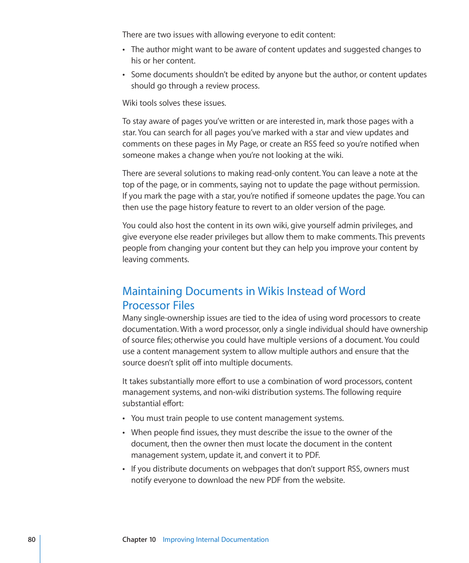 Apple Mac OS X Server v10.6 User Manual | Page 80 / 97