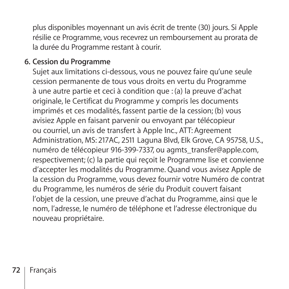 Apple AppleCare Protection Plan for iPhone User Manual | Page 72 / 80