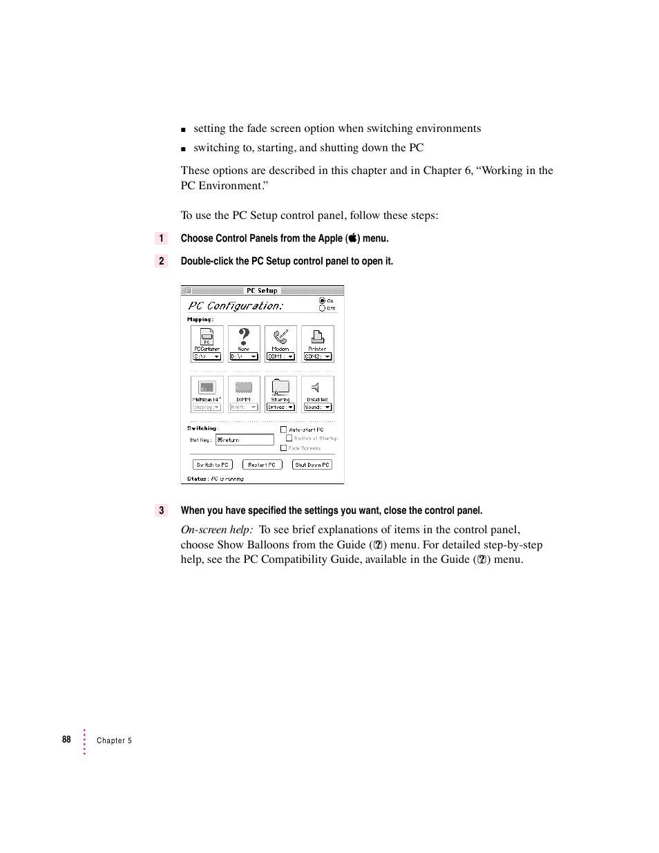 Apple PC Compatibility Card 7-inch card User Manual | Page 100 / 213