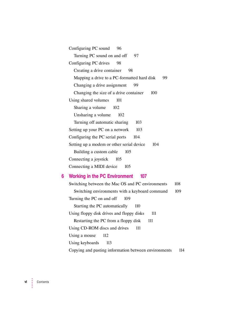 Apple PC Compatibility Card 7-inch card User Manual | Page 6 / 213