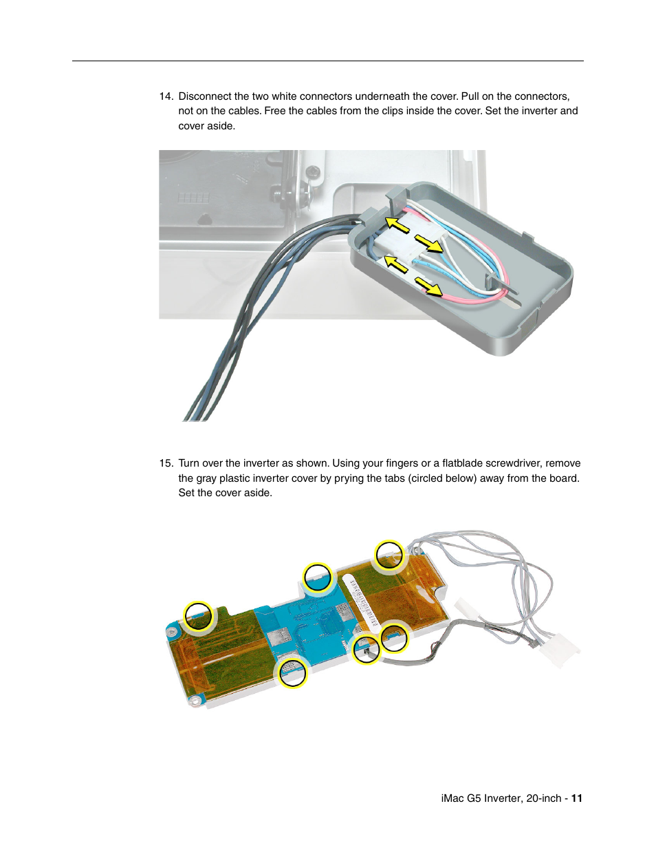 Apple iMac G5, 20-inch User Manual | Page 11 / 22