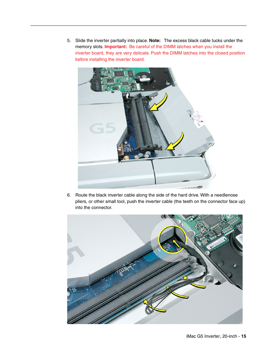 Apple iMac G5, 20-inch User Manual | Page 15 / 22