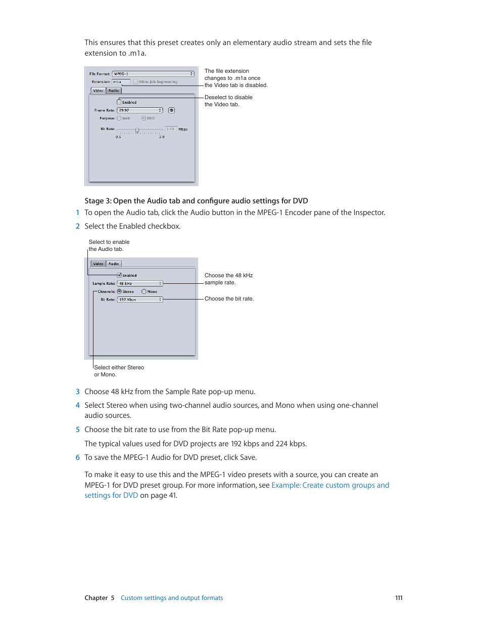 Apple Compressor (4.0) User Manual | Page 111 / 266