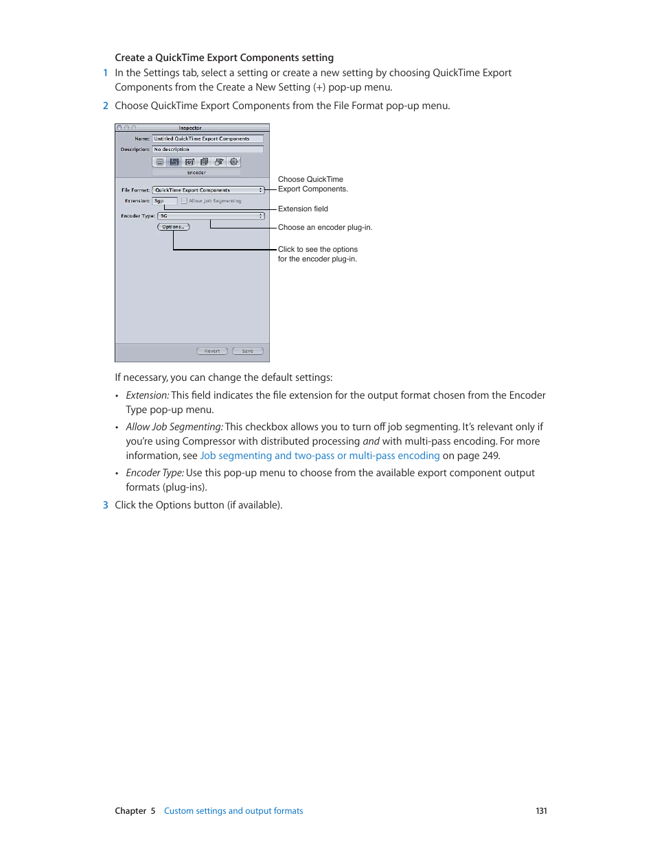 Apple Compressor (4.0) User Manual | Page 131 / 266