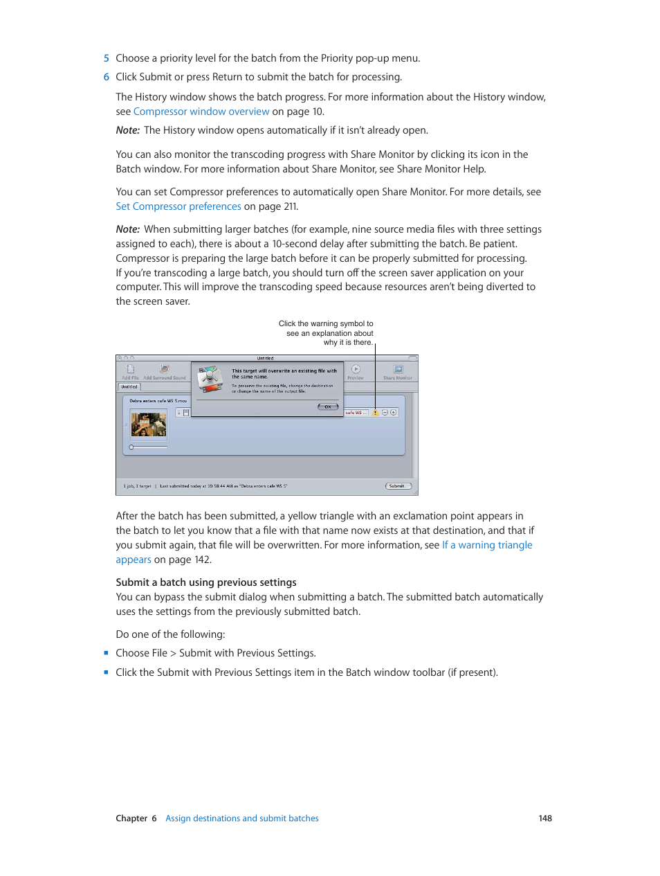 Apple Compressor (4.0) User Manual | Page 148 / 266