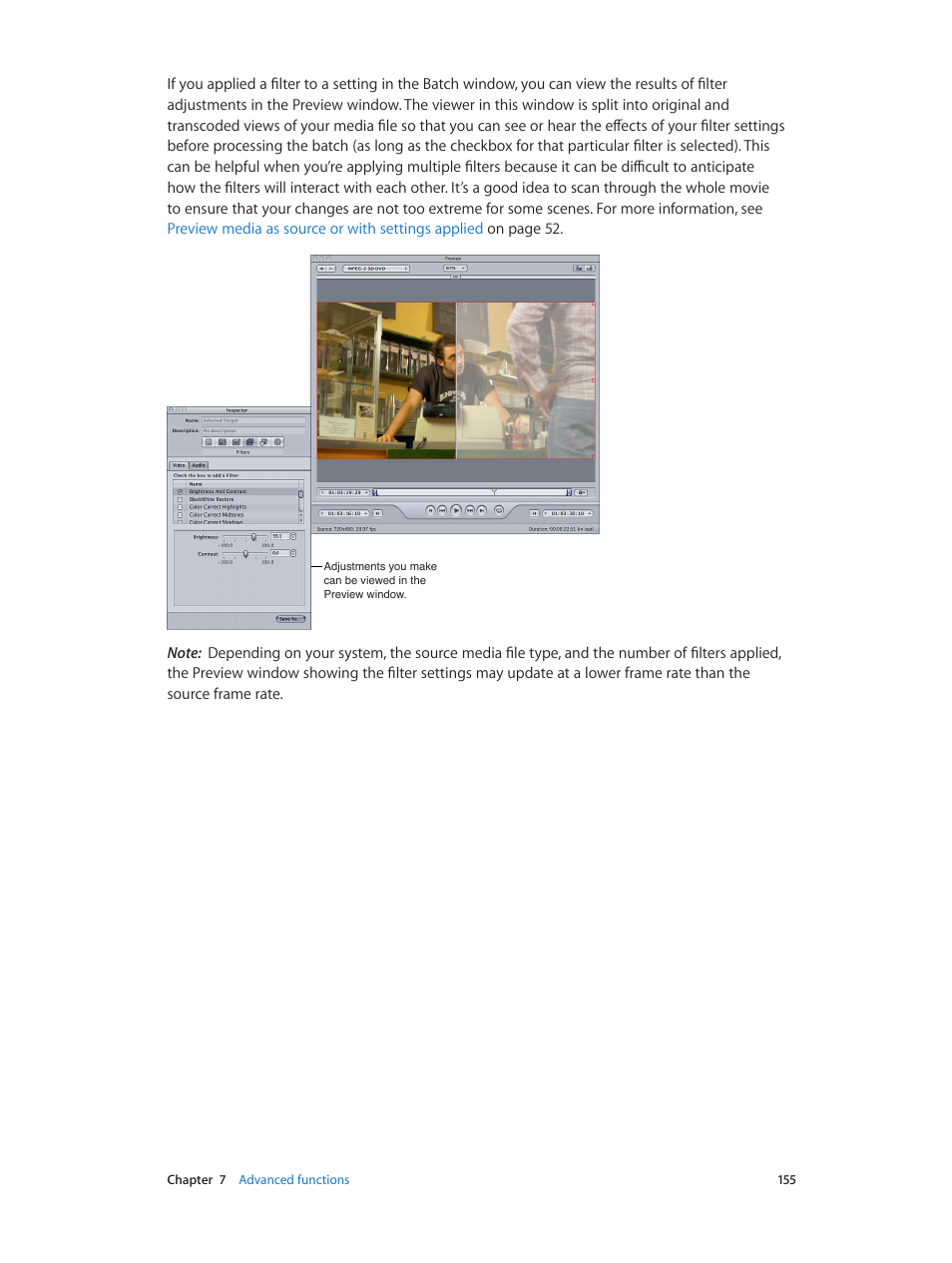 Apple Compressor (4.0) User Manual | Page 155 / 266