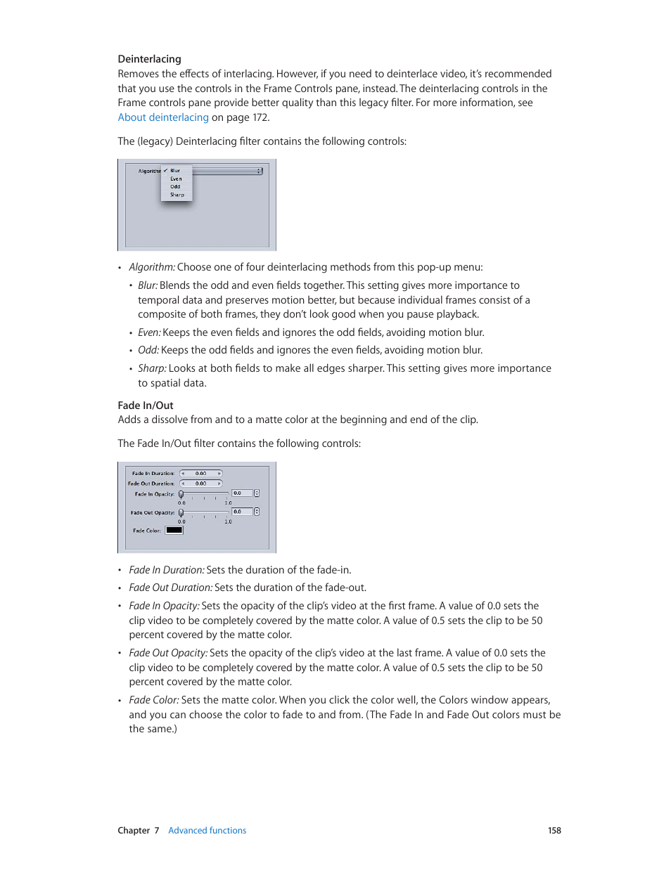 Apple Compressor (4.0) User Manual | Page 158 / 266
