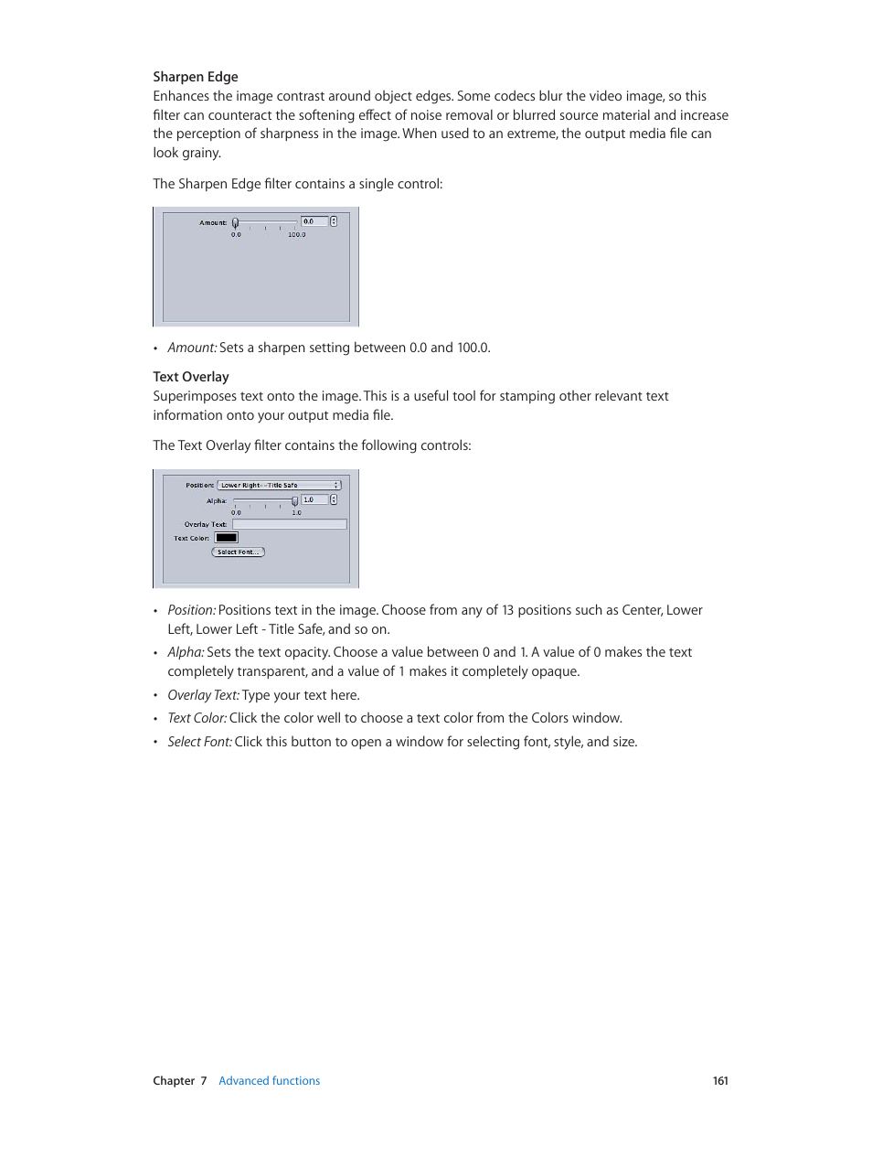 Apple Compressor (4.0) User Manual | Page 161 / 266
