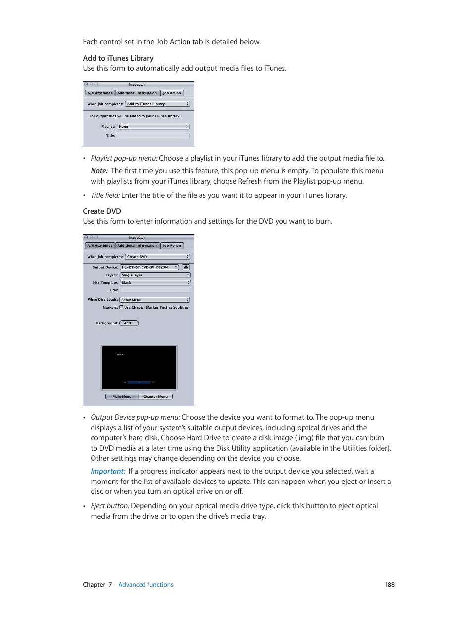 Apple Compressor (4.0) User Manual | Page 188 / 266
