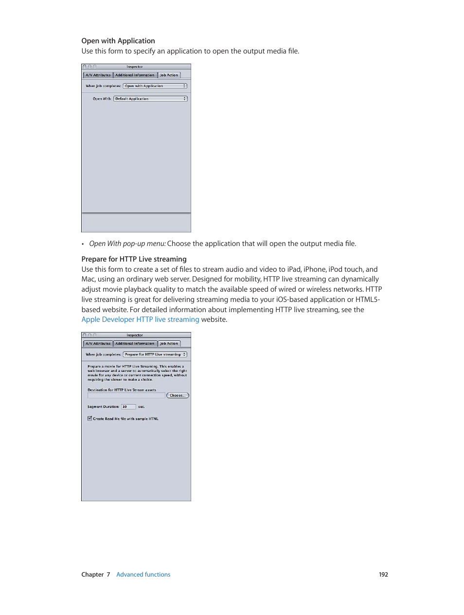 Apple Compressor (4.0) User Manual | Page 192 / 266