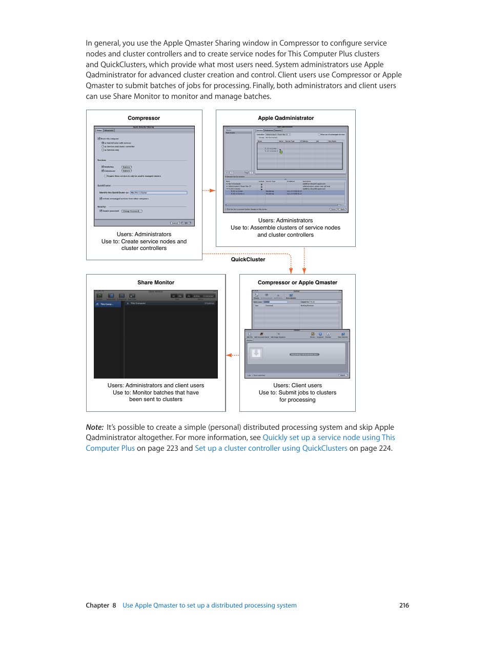 Apple Compressor (4.0) User Manual | Page 216 / 266