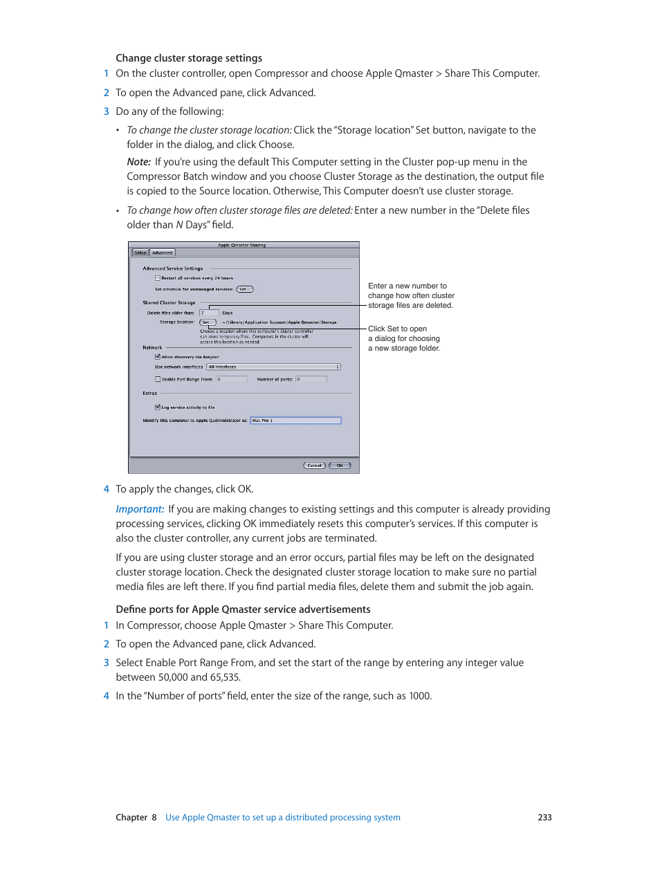 Apple Compressor (4.0) User Manual | Page 233 / 266