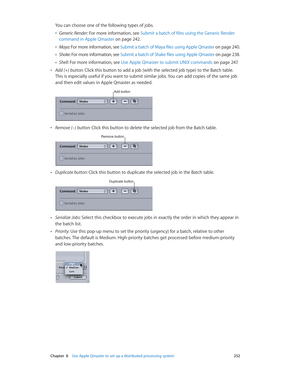 Apple Compressor (4.0) User Manual | Page 252 / 266