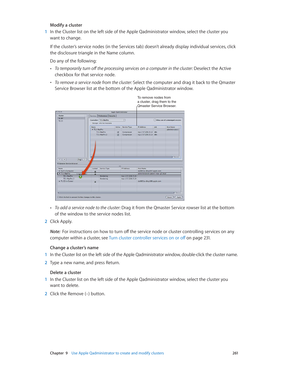 Apple Compressor (4.0) User Manual | Page 261 / 266