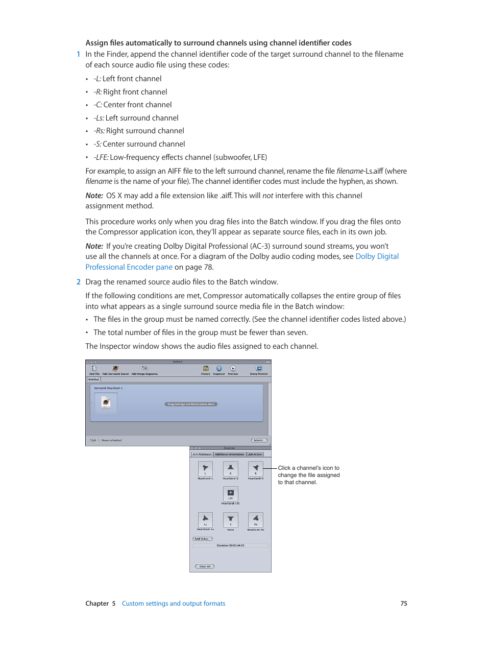 Apple Compressor (4.0) User Manual | Page 75 / 266