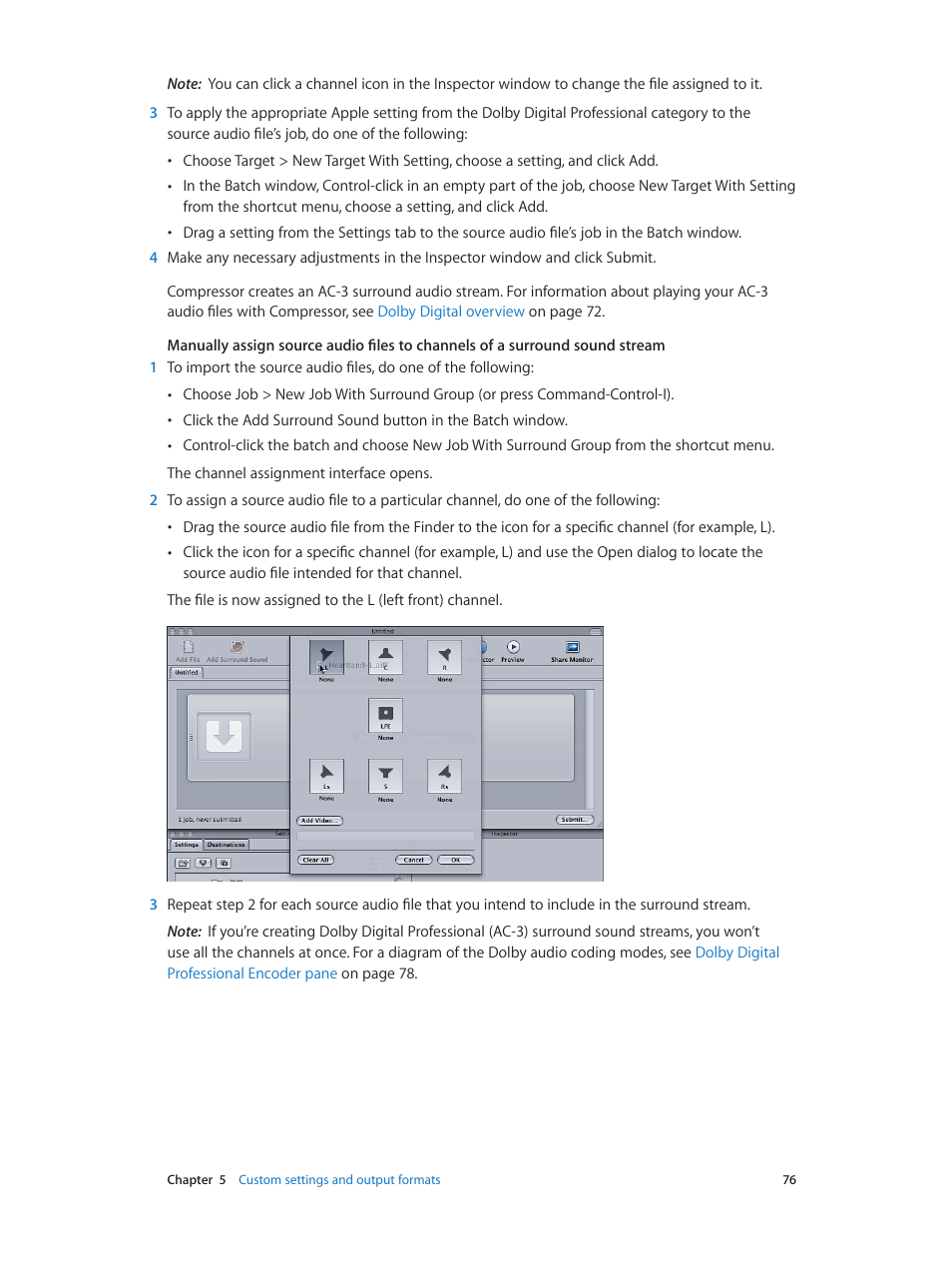 Apple Compressor (4.0) User Manual | Page 76 / 266