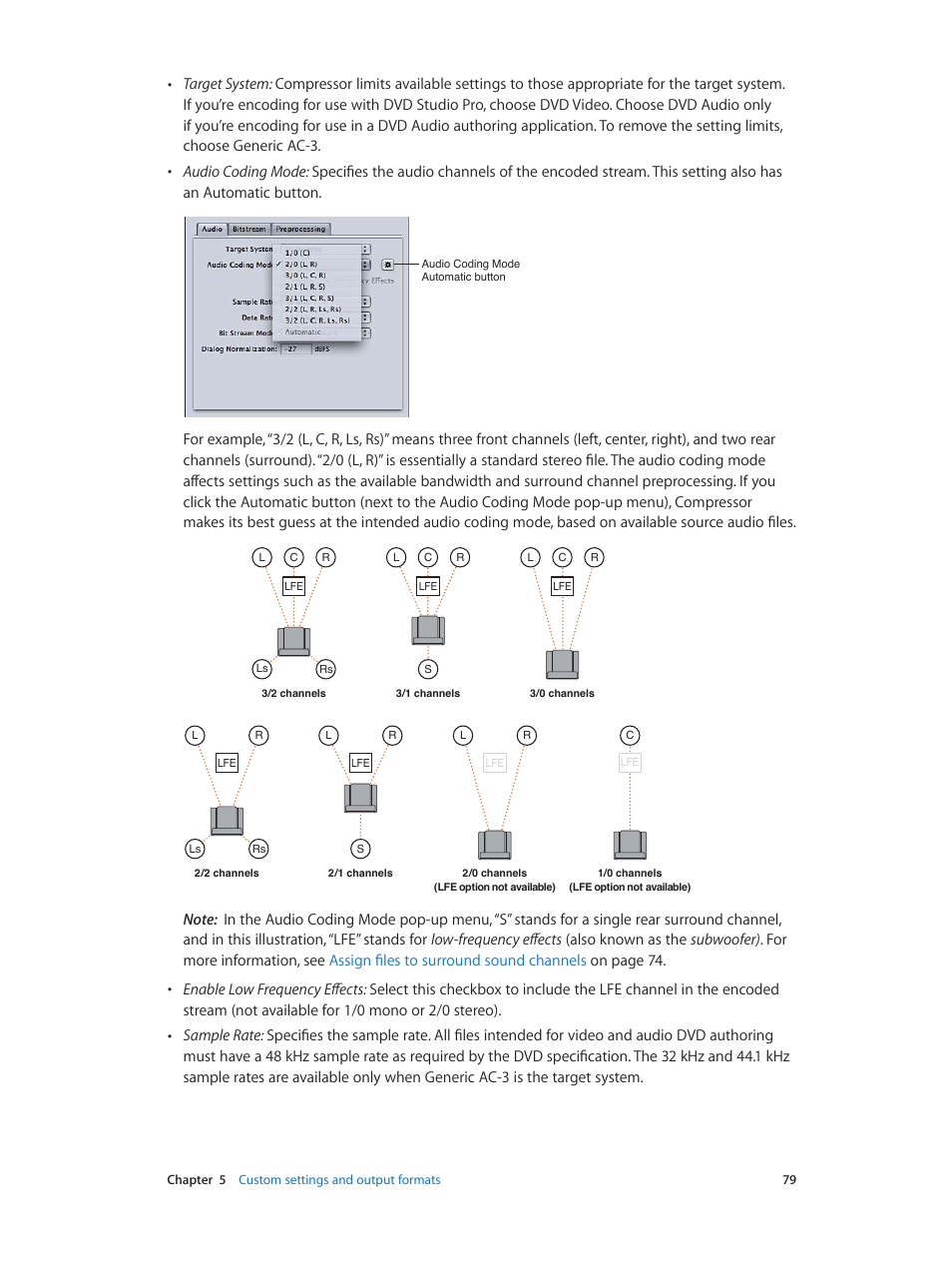 Apple Compressor (4.0) User Manual | Page 79 / 266