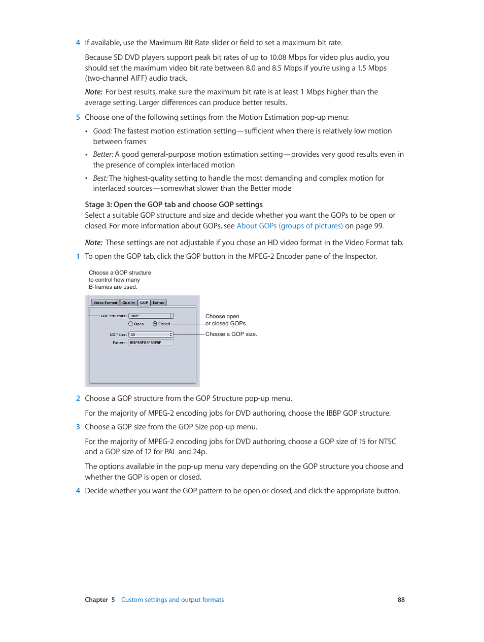 Apple Compressor (4.0) User Manual | Page 88 / 266