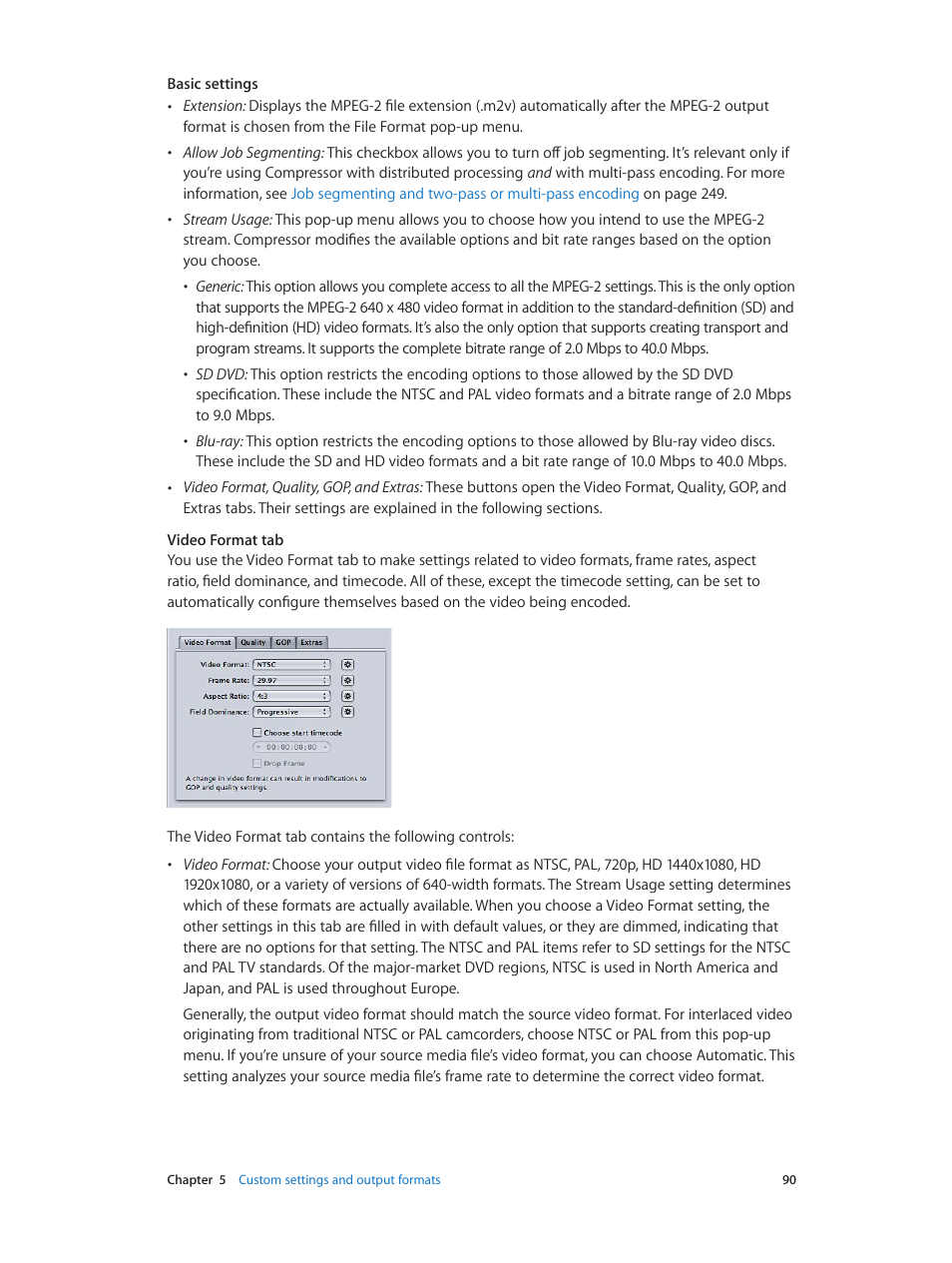 Apple Compressor (4.0) User Manual | Page 90 / 266