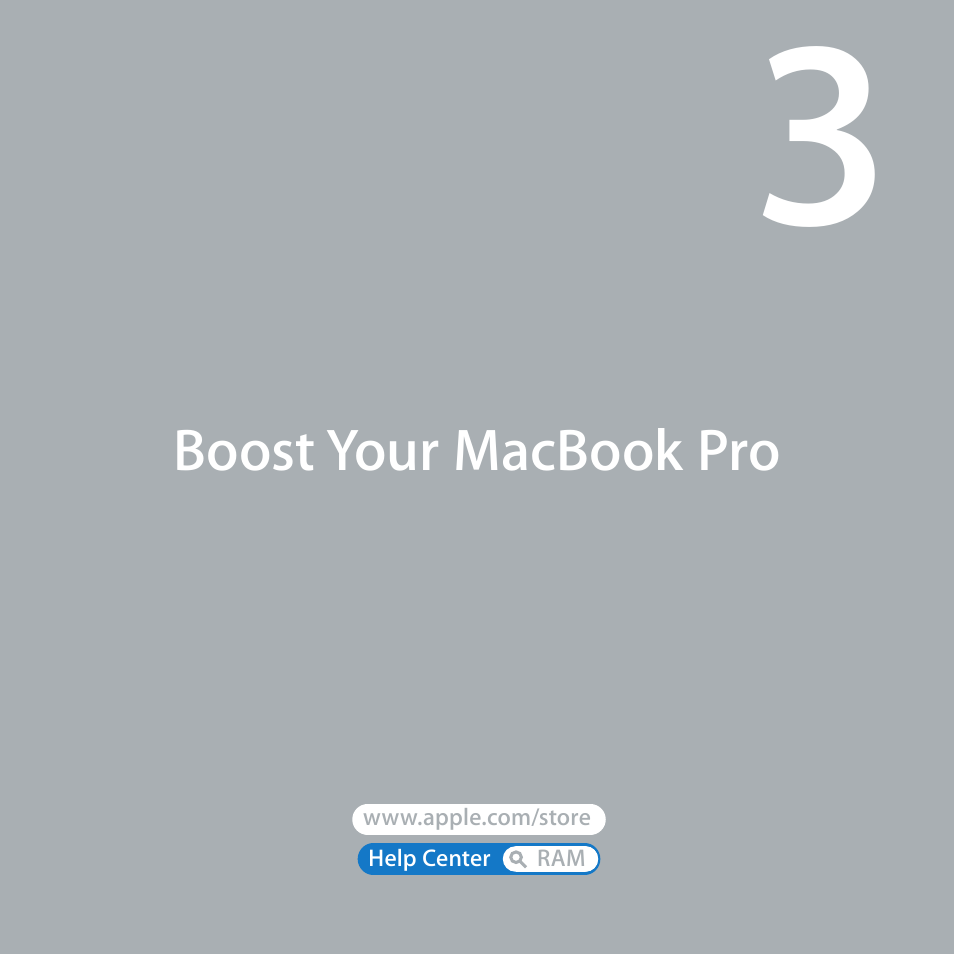 Boost your macbook pro | Apple MacBook Pro (15-inch, Late 2011) User Manual | Page 35 / 88