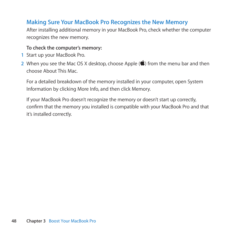 Apple MacBook Pro (15-inch, Late 2011) User Manual | Page 48 / 88