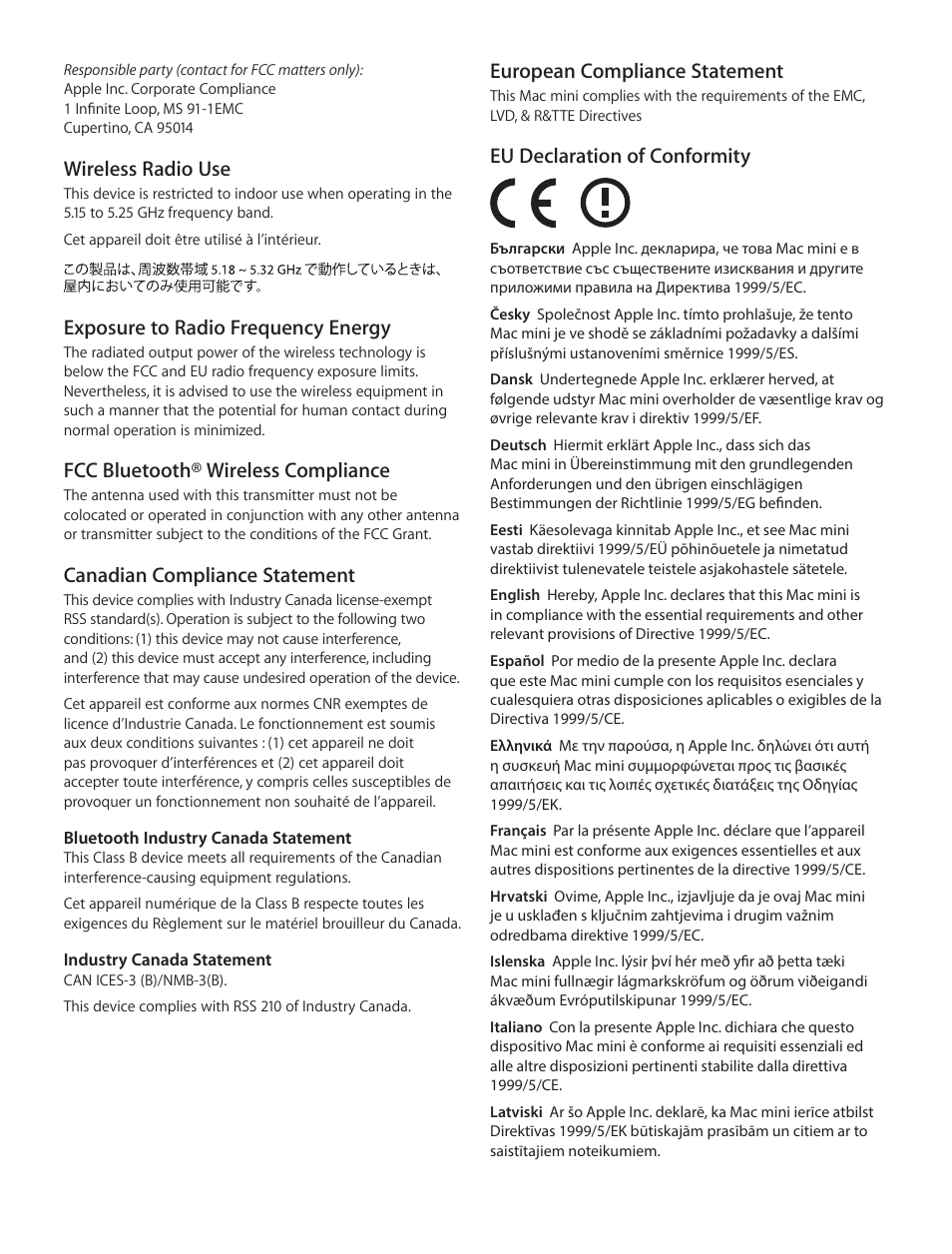 Apple Mac mini (Late 2014) User Manual | Page 5 / 8