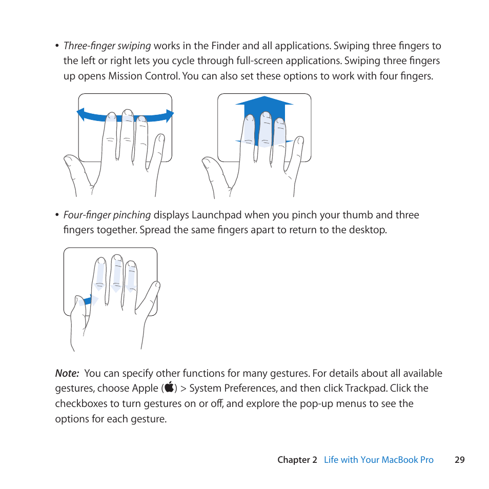 Apple MacBook Pro (17-inch, Late 2011) User Manual | Page 29 / 92