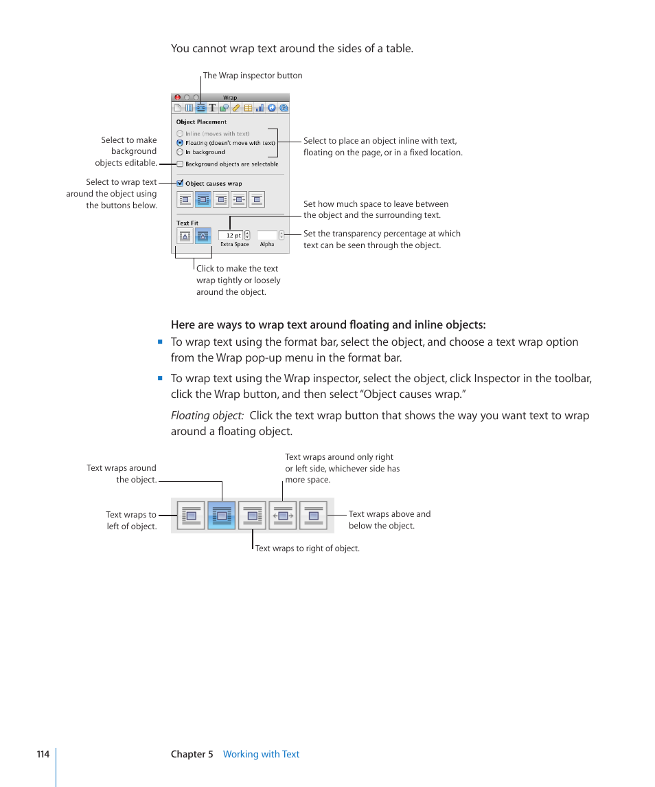 Apple Pages '09 User Manual | Page 114 / 279