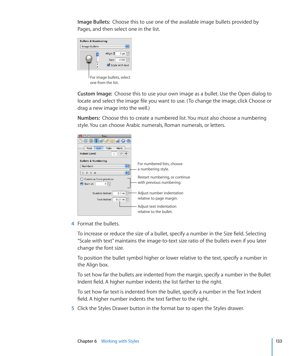 Apple Pages '09 User Manual | Page 133 / 279