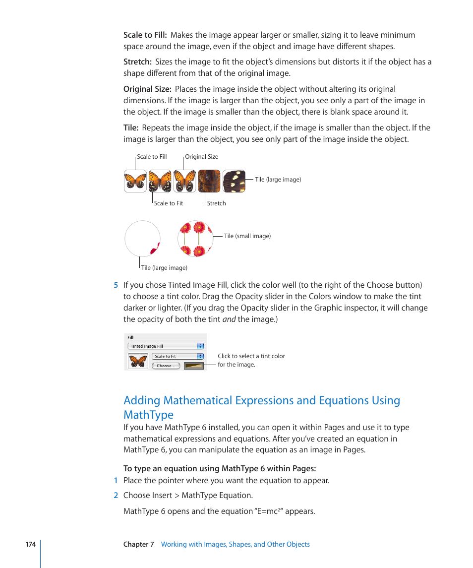 Apple Pages '09 User Manual | Page 174 / 279