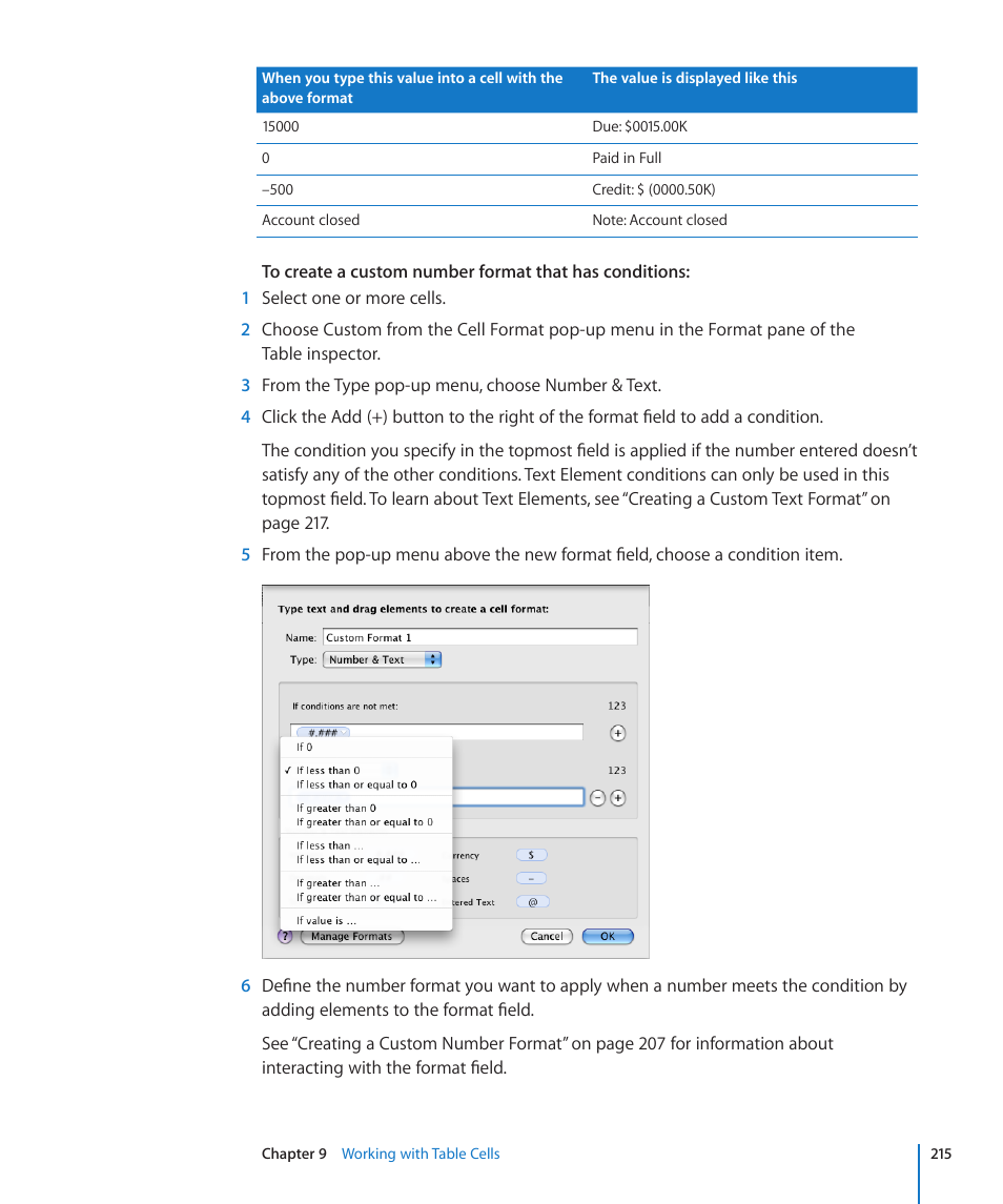 Apple Pages '09 User Manual | Page 215 / 279