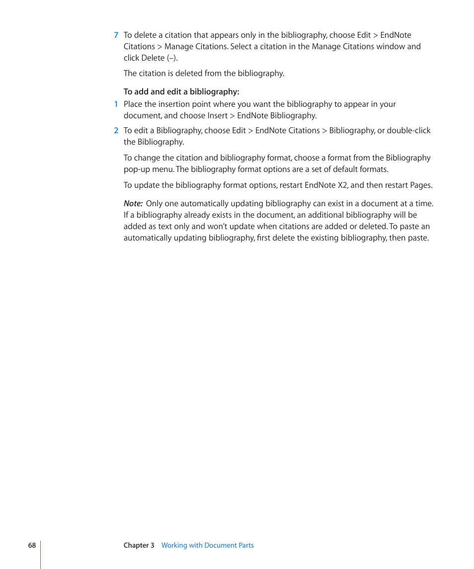Apple Pages '09 User Manual | Page 68 / 279
