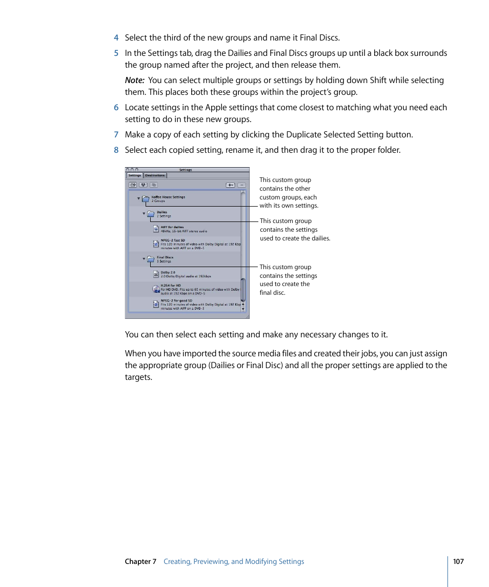 Apple Compressor 3 User Manual | Page 107 / 368