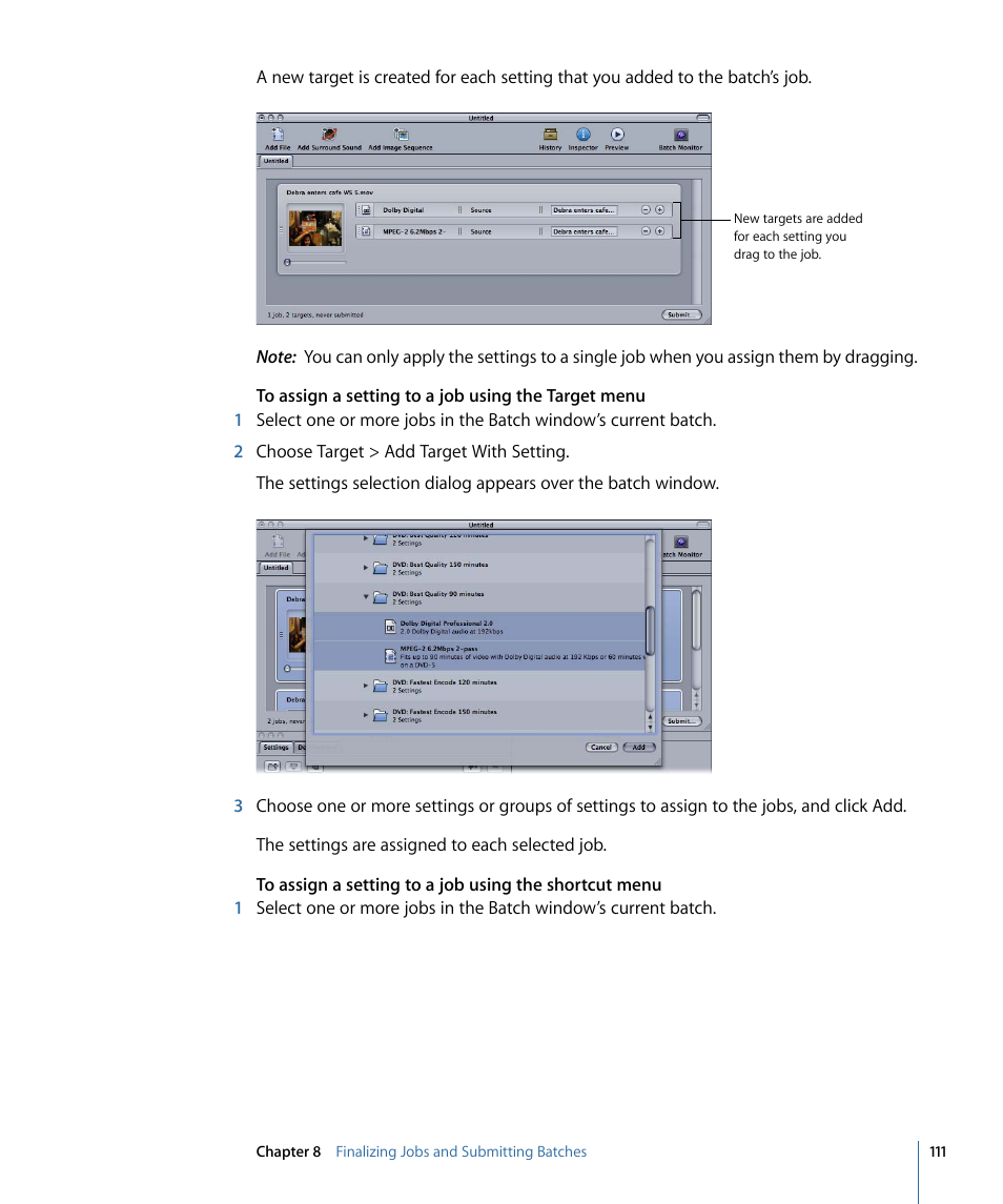 Apple Compressor 3 User Manual | Page 111 / 368