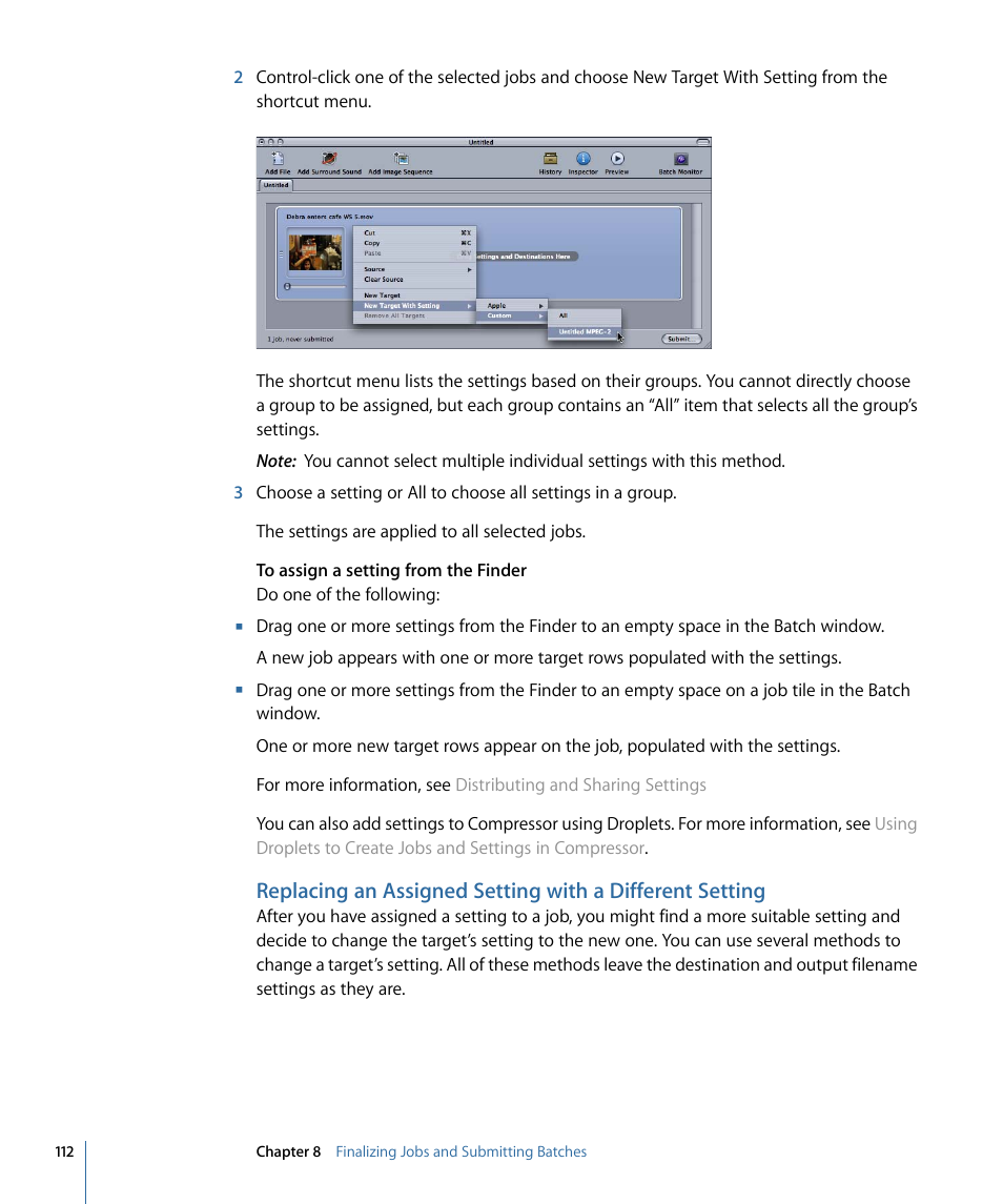 Apple Compressor 3 User Manual | Page 112 / 368