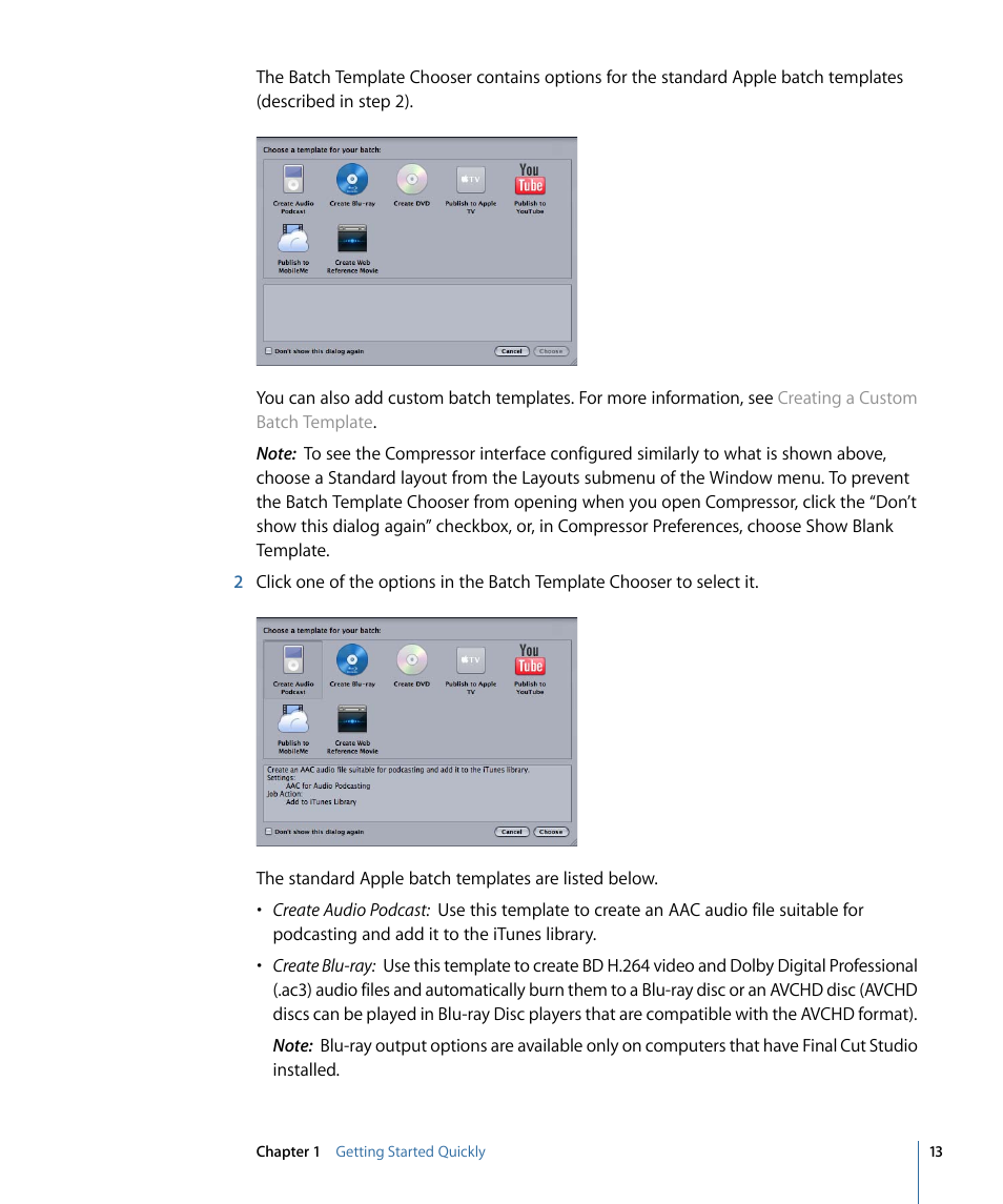 Apple Compressor 3 User Manual | Page 13 / 368
