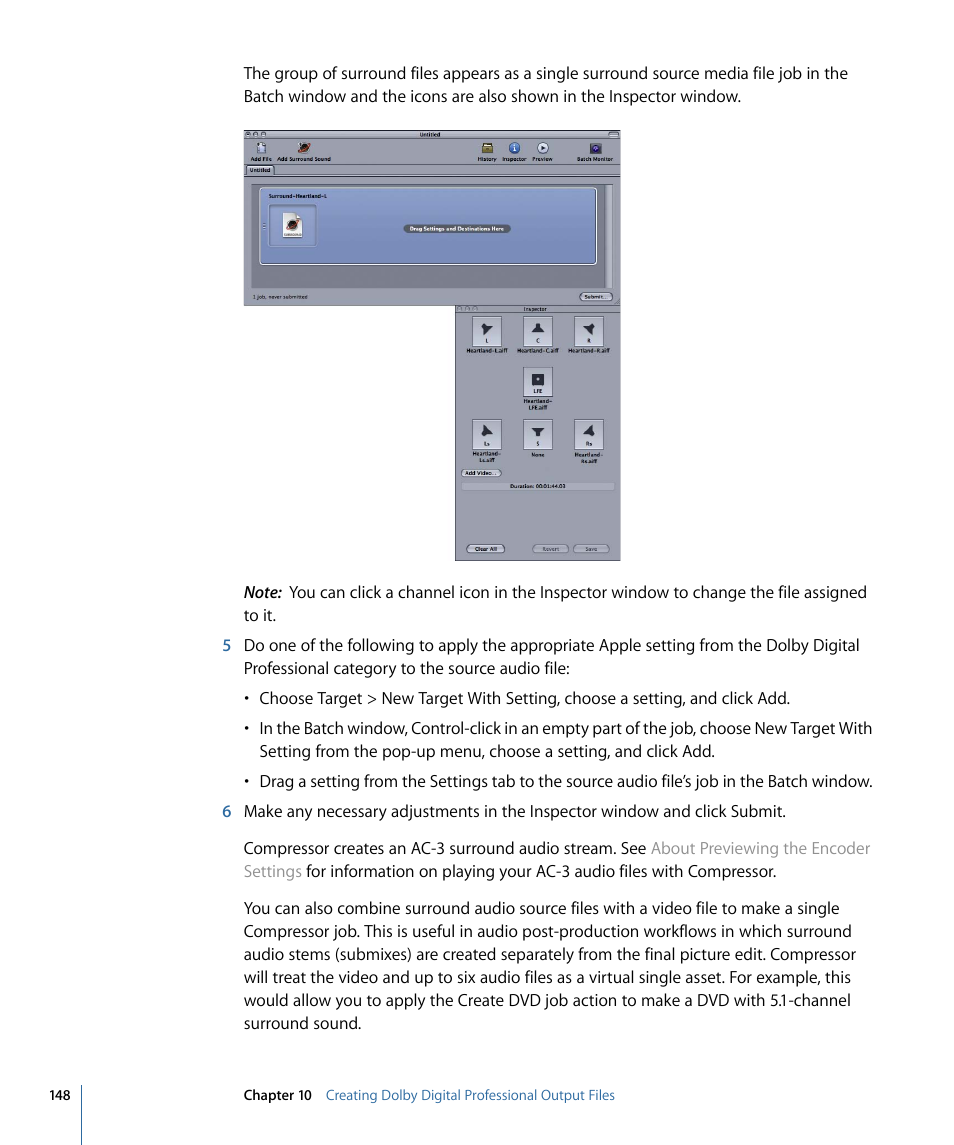 Apple Compressor 3 User Manual | Page 148 / 368