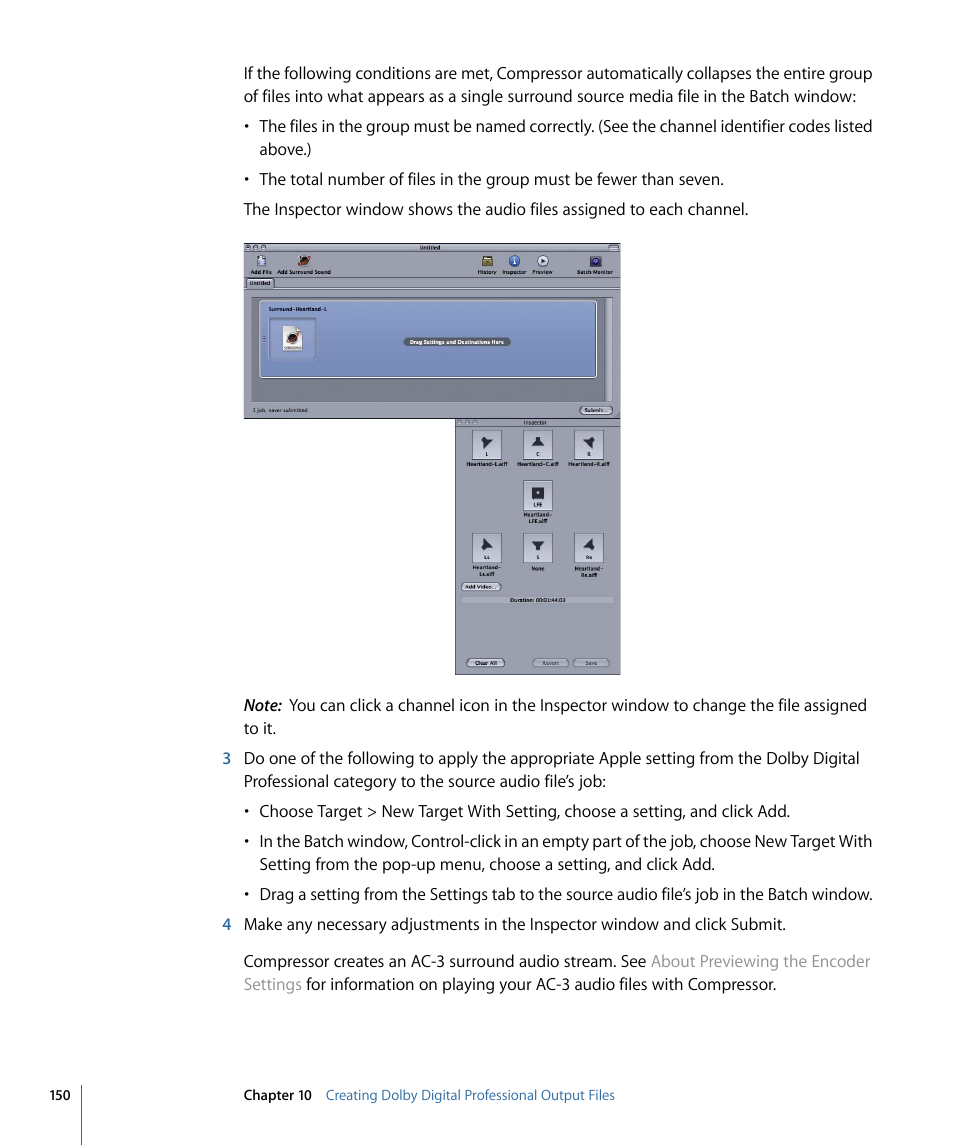 Apple Compressor 3 User Manual | Page 150 / 368