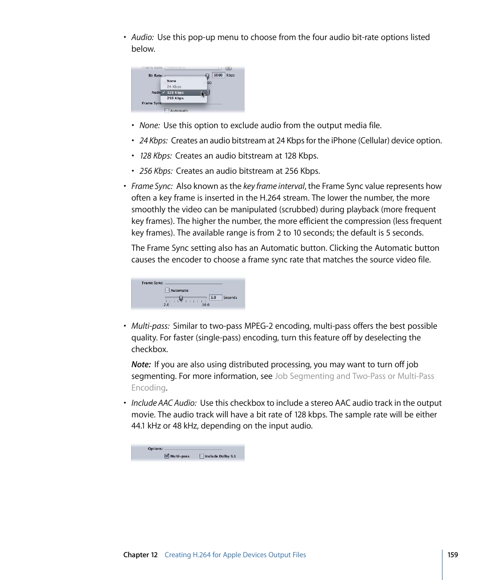 Apple Compressor 3 User Manual | Page 159 / 368