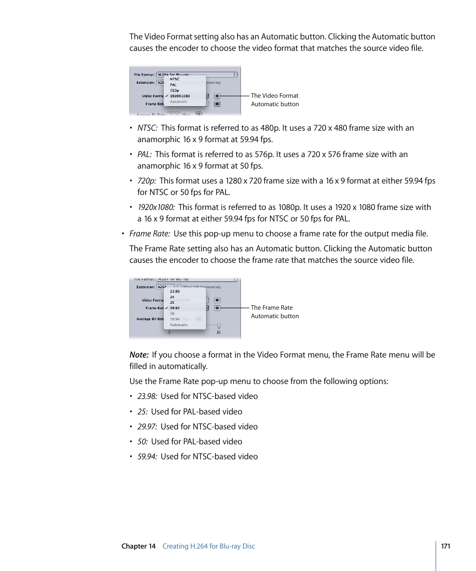 Apple Compressor 3 User Manual | Page 171 / 368