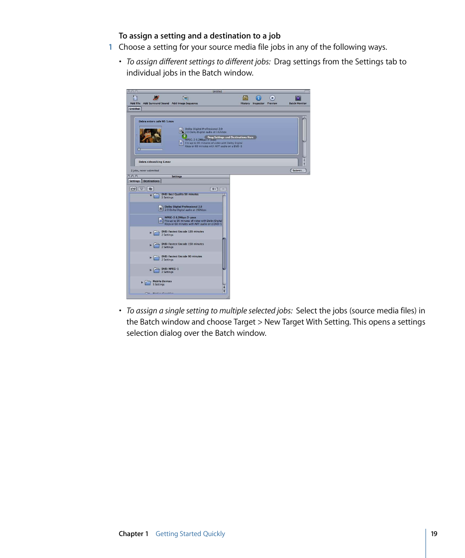 Apple Compressor 3 User Manual | Page 19 / 368