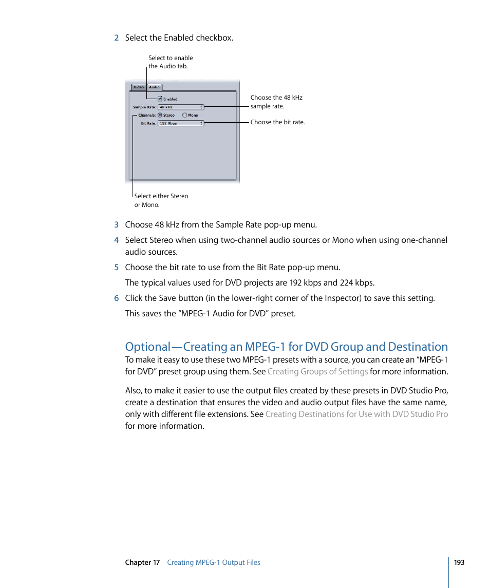 Apple Compressor 3 User Manual | Page 193 / 368