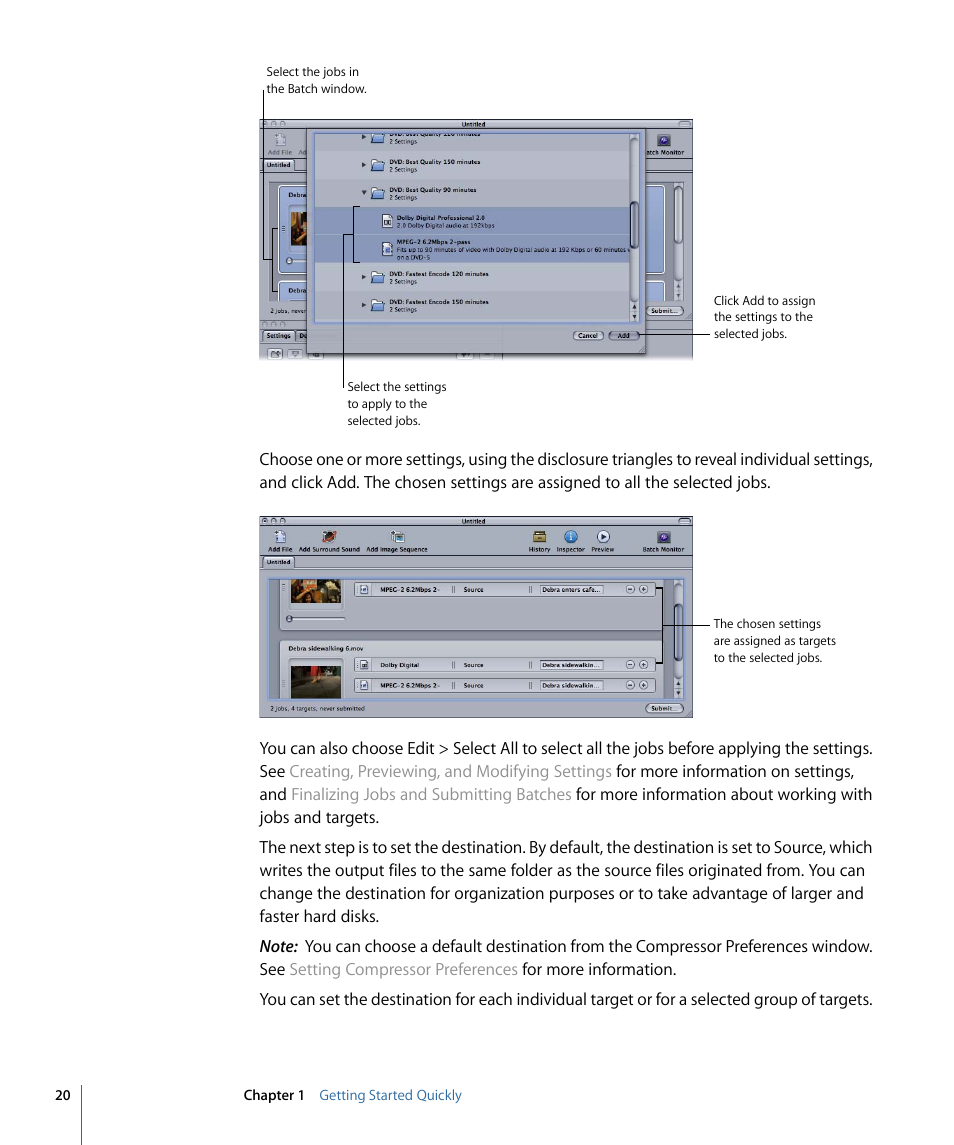 Apple Compressor 3 User Manual | Page 20 / 368