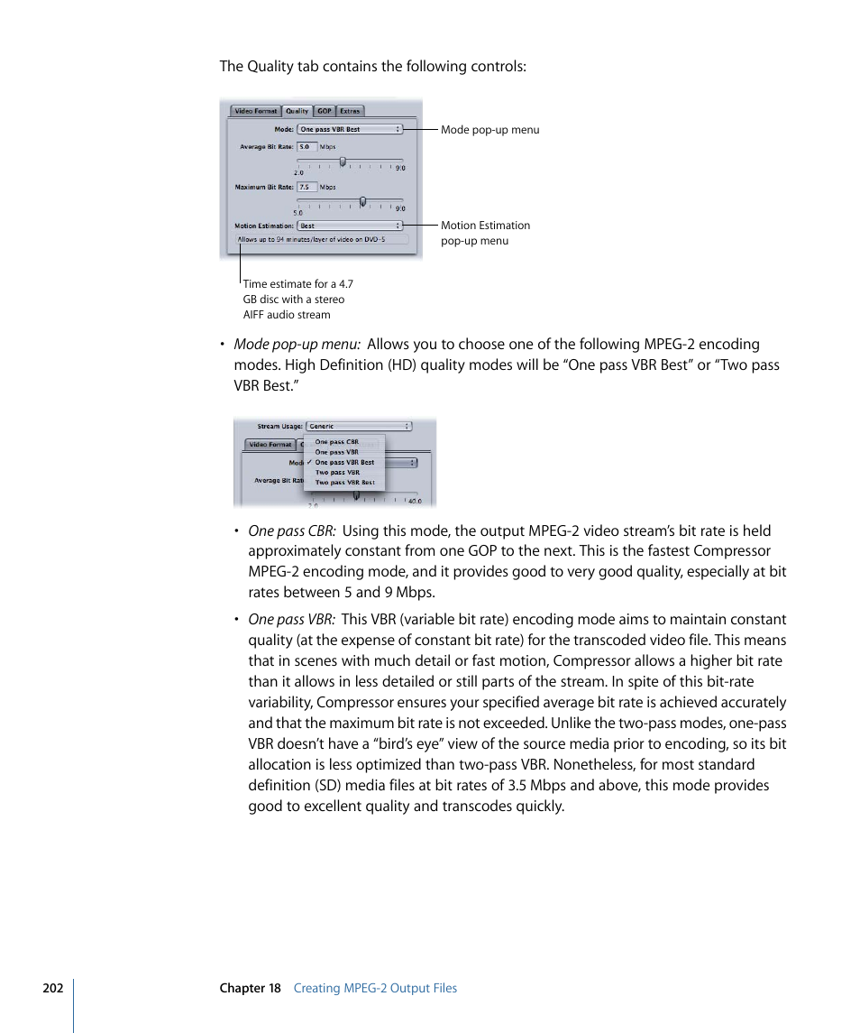 Apple Compressor 3 User Manual | Page 202 / 368