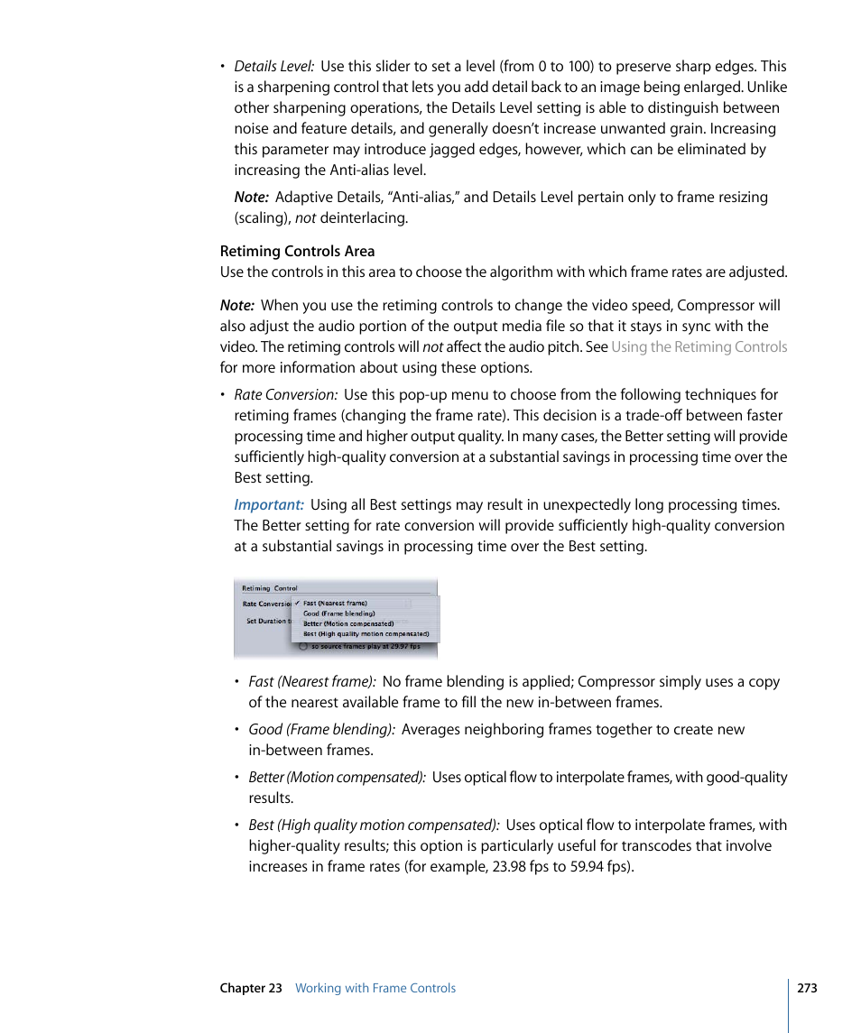 Apple Compressor 3 User Manual | Page 273 / 368